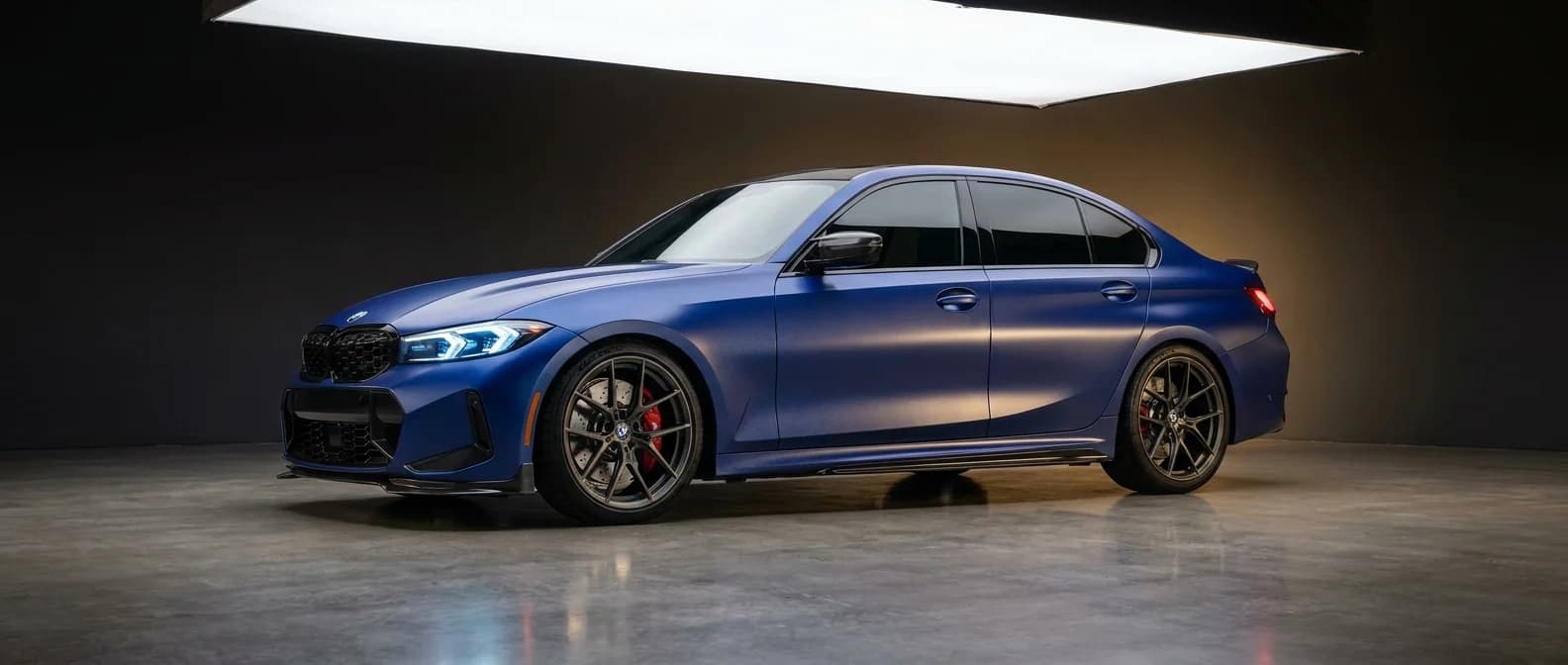 2025 BMW M340i xDrive in Frozen Portimao Blue