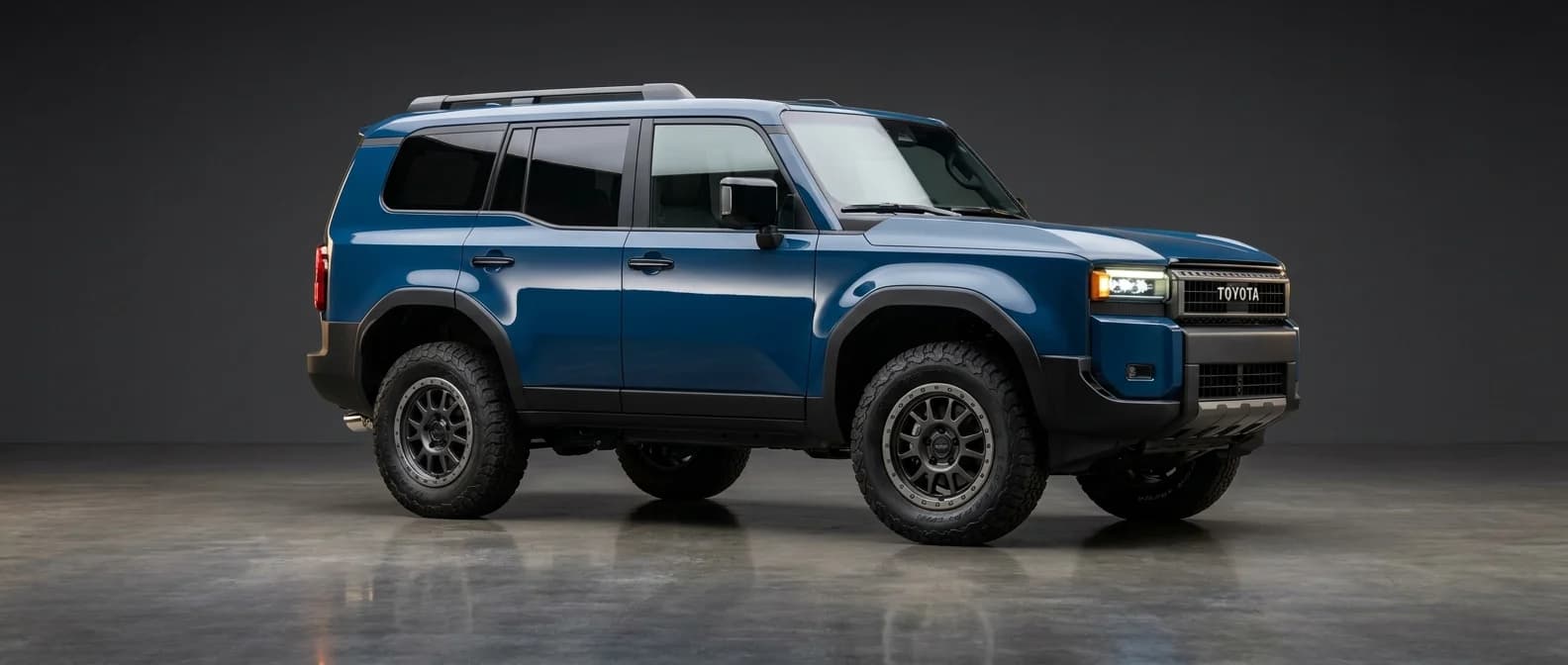2025 Toyota Land Cruiser 1958 in Heritage Blue